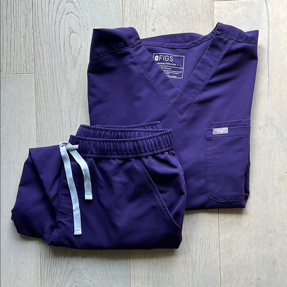 Figs Other - Figs Purple Scrub Set